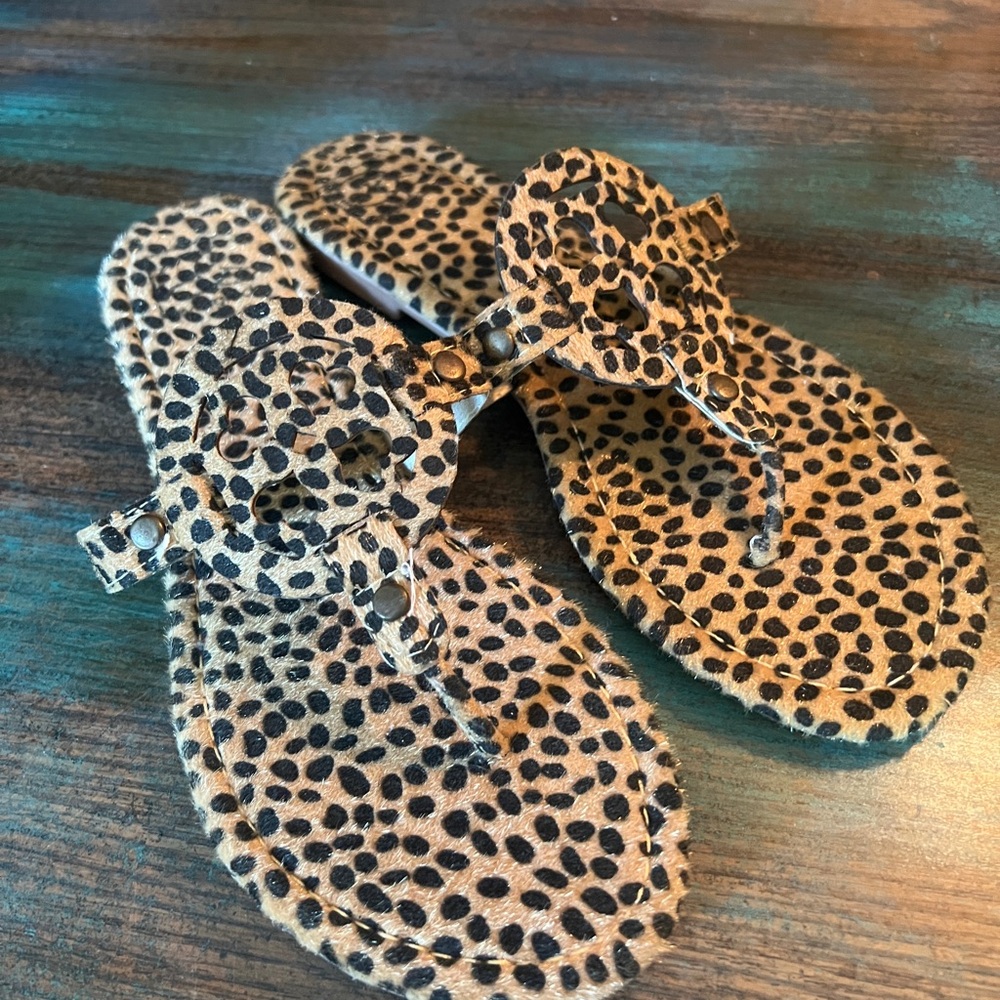 Everglades Lulu 2 Spotted Cheetah Sandals